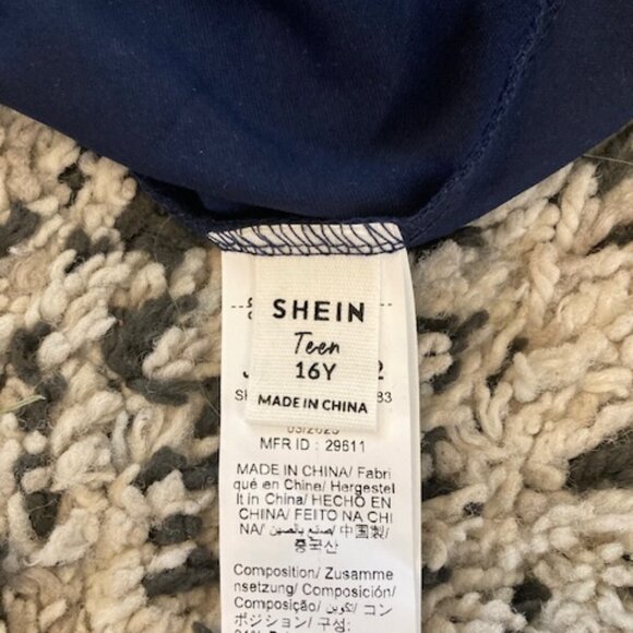 Brand New never worn Shien blue Halter dress blue classic fashion size 0 - Picture 3 of 3